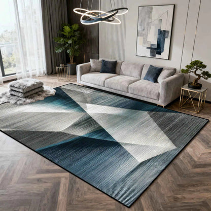 Nordic Light Luxury Carpet Abstract Art Decoration Home Living Room Large Rugs 200×300 Bedroom Cloakroom Plush Foot Mat Washable