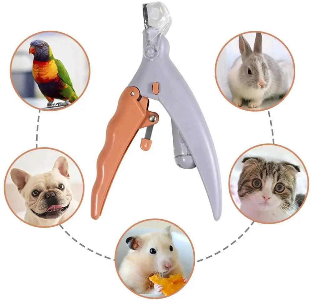 Professional Pet Nail Clippers with LED Light