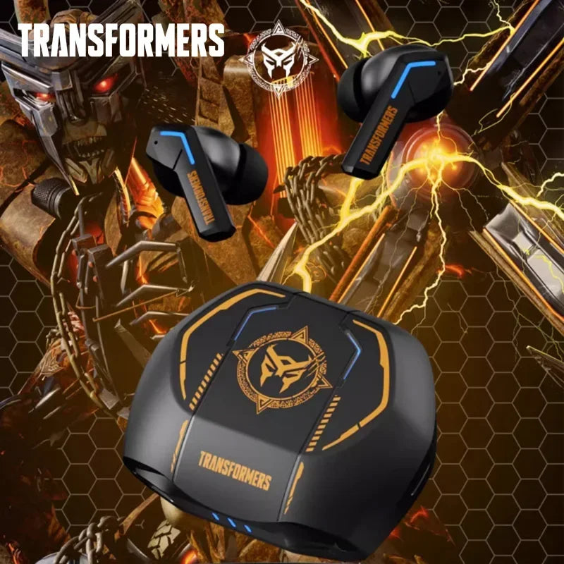 Transformers TF-T06 Gaming Wireless Earbuds – Bluetooth 5.3, Low Latency, HiFi, ENC Mic