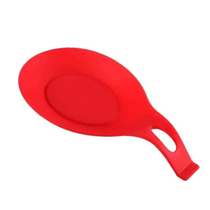 Silicone Spoon Holder Rest Spatula Holder Heat Resistant Utensil Placemat Tray Kitchen Tools Spatula Resting Kitchen Accessories