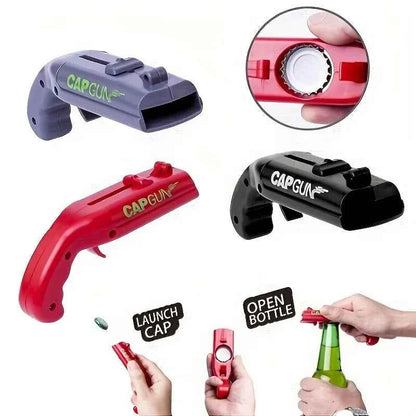 1pc Funny Cap Gun Bottle Opener, Perfect for Home Bars, Parties & Wedding Gifts, Cap Gun For Men, Beer Bottle Opener