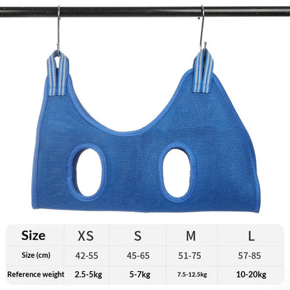 Adjustable Cat Grooming Hammock & Restraint Bag