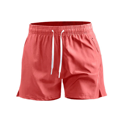 Men's Quick Dry Athletic Shorts — Lightweight Running Gym Beach Shorts with Pockets