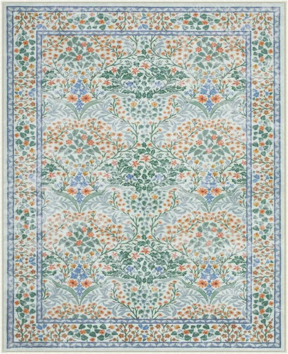 Pink Living Room Carpet Large Machine Washable Carpets Bedroom Bedside Floor Mat Home Decoration Bohemian Flower Non-Slip Rug 카펫