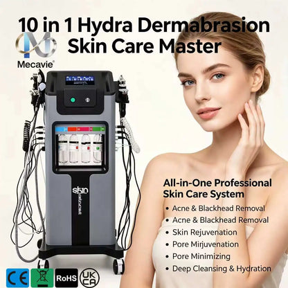 10-in-1 Hydra Dermabrasion Machine, Spa & Clinic
