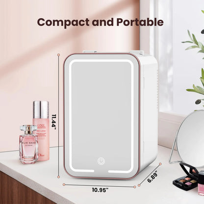 6L Mini Skincare Fridge | Cooler & Warmer, 8 Cans