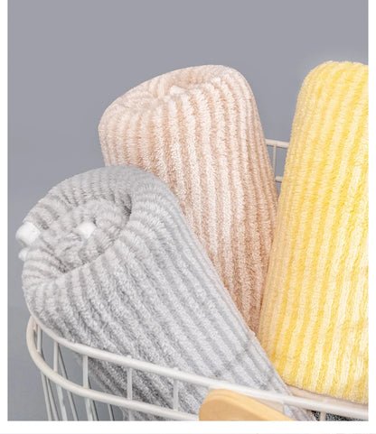 35x75 Cm 100% Egyptian Cotton Large Bath Towels and Face Towels