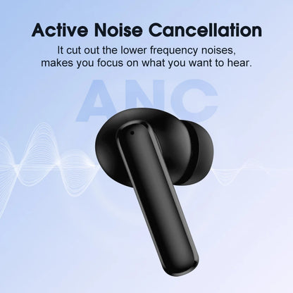 QCY T13 ANC Wireless Earbuds – Bluetooth 5.3, 28dB ANC, 4-Mic ENC, 30H Playtime, IPX5