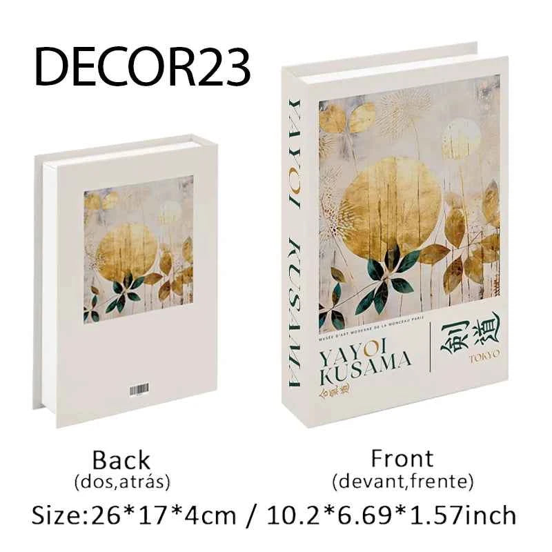 Decorative Faux Books Storage Box Coffee Table Hotel Bedroom Living Room Bookshelf Home Decor Interior Aesthetics Shooting Props