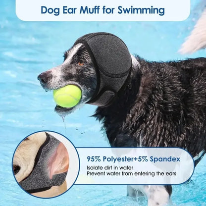 Waterproof Noise-Cancelling Ear Muffs for Dogs