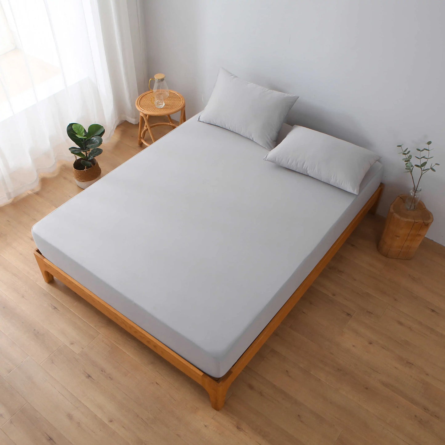 Jersey Knit Waterproof Fitted Sheet, Stretch Fit