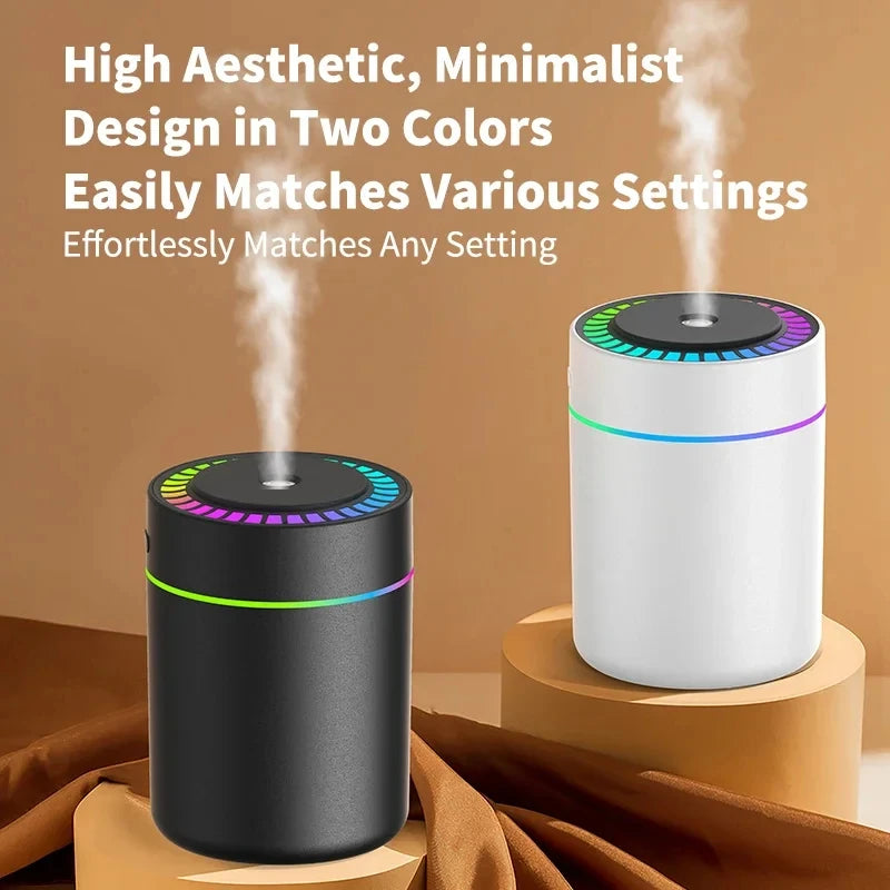 180ML Mini USB Aroma Humidifier & Essential Oil Diffuser with LED Light
