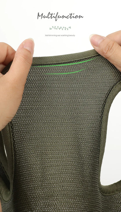 Adjustable Cat Grooming Hammock & Restraint Bag