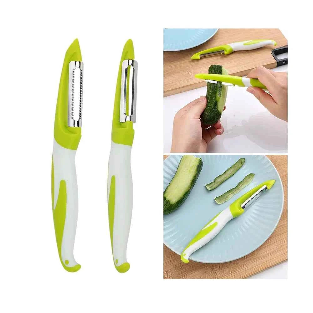 Vegetable Slicer Peeler Knife Carrot Potato Fruit Shred Grater Gadgets Stainless Steel Peeler Zester Razor Sharp Cutter Kitchen