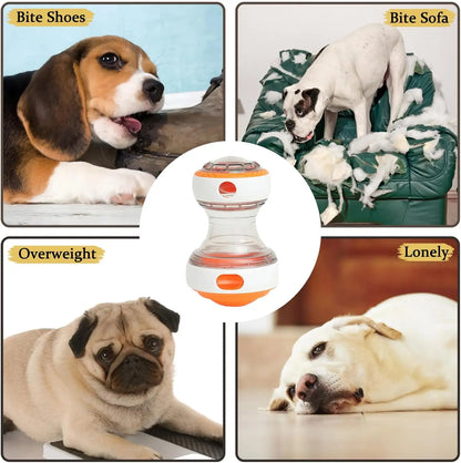 Interactive Dog Treat Dispenser Ball, Durable Puzzle Toy