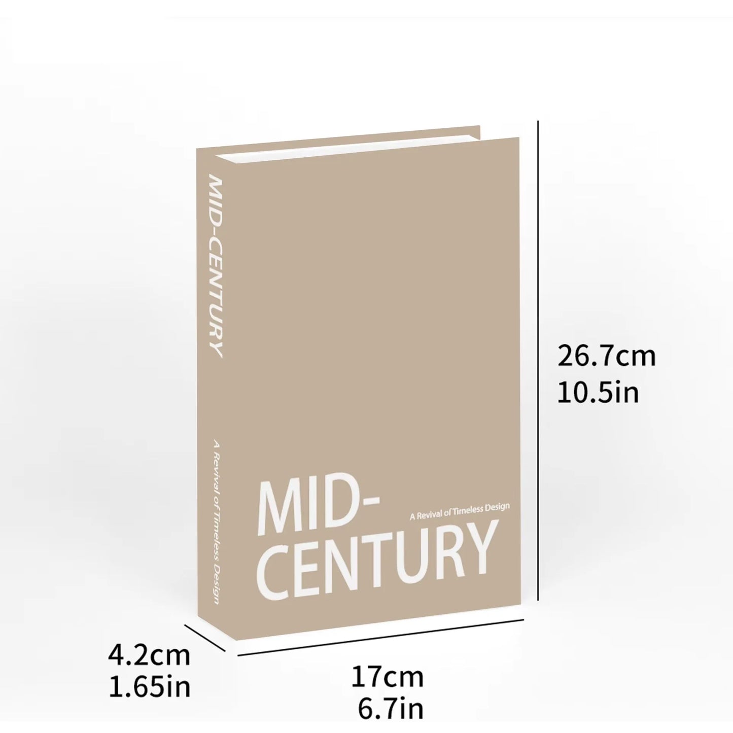 3 pieces of home decoration paper fake books, exquisite simulation books, brown, white and beige home desktop decoration,bedside