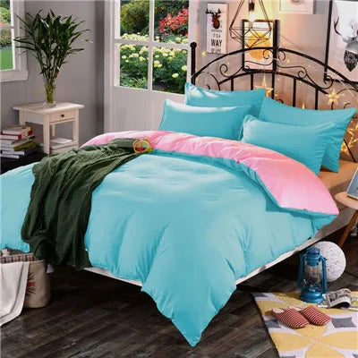 Solid Color Polyester Flat Sheet, Customizable Sizes