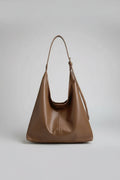 Large Capacity Solid Color Shoulder & Tote Bag