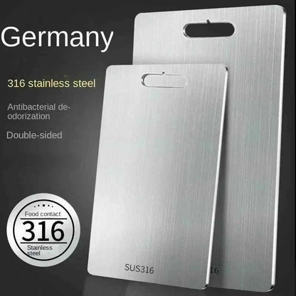 316 Thickened Cutting Board Stainless Steel Cut Vegetables Meat Chopping Board Cooking Tools Anti-mold Cutting Boards Mats