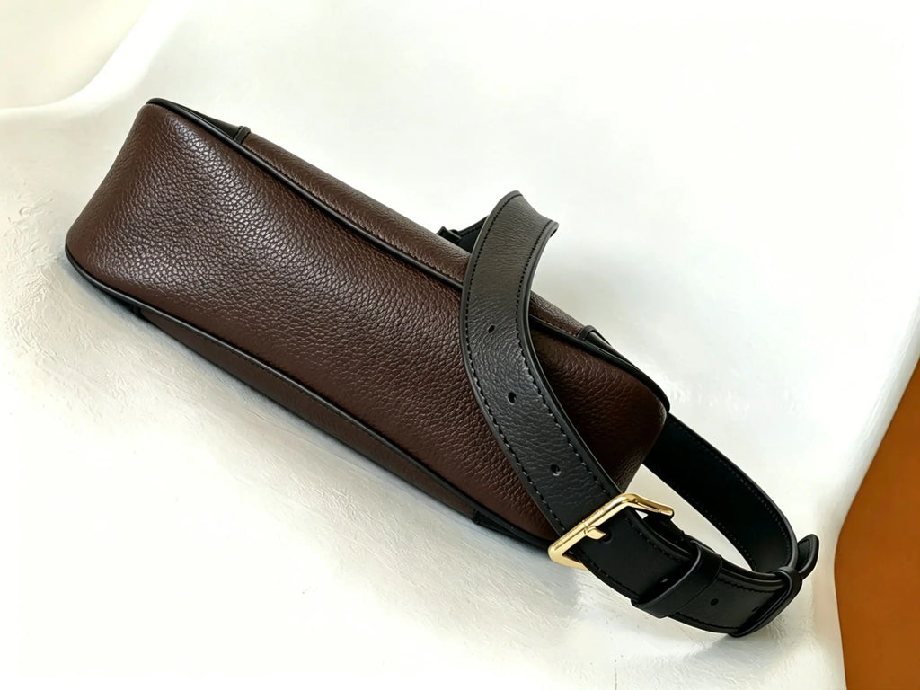 PU Leather Satchel with Outer Zipper Pocket