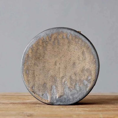 Rough Pottery Vase Ornaments Retro Tea Ceremony Flower Ware  Zen Flower Arrangement Ceramic Tabletop Vase Decorative Ornaments