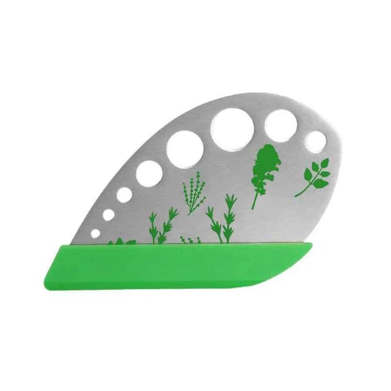 9Hole Stainless Steel Herb Stripper Multifunctional Herb Peeler Herb Vanilla Stripper Vegetable Leaf Remover Cutter Kitchen Tool