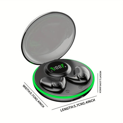 Long Endurance Wireless Bluetooth Earbuds Fast Convenient Charging Lightweight Portable Comfort In Ear Headphones Stable Connection For Daily Commute Sports Office Video Calls Music Entertainment Travel Companion