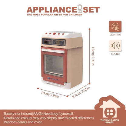 Kids Kitchen Toy Set Mini simulation Household Appliances Toys for children Pretend Play House Interactive Toys for Girls Boys