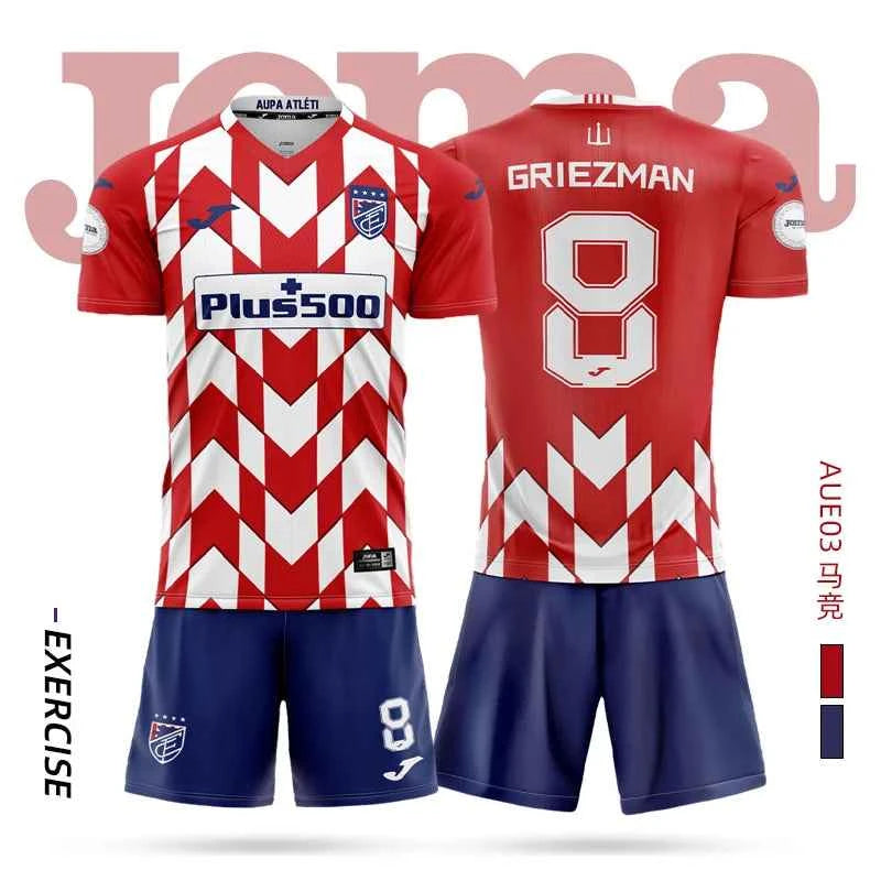 joma Homer soccer jersey short-sleeved shirt + shorts set 3DT T-shirt children's training uniform team match soccer jersey