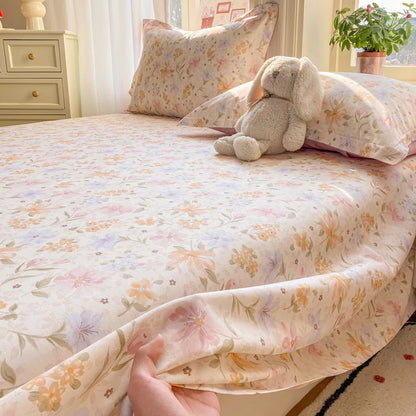 100% Cotton All-Season Flat Sheet, Wrinkle-Resistant