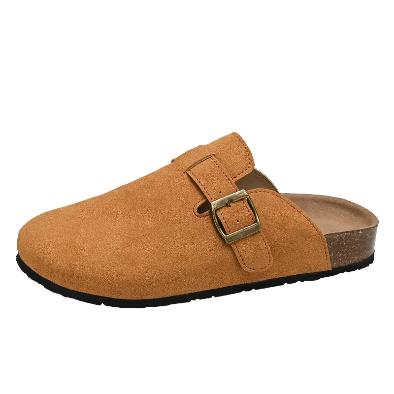 Fashion Men Mules Shoe with Arch Support Birkens Mens Shoes Men's Suede Sandals Retro Cork Clogs Unisex Classic Beach Тапочки