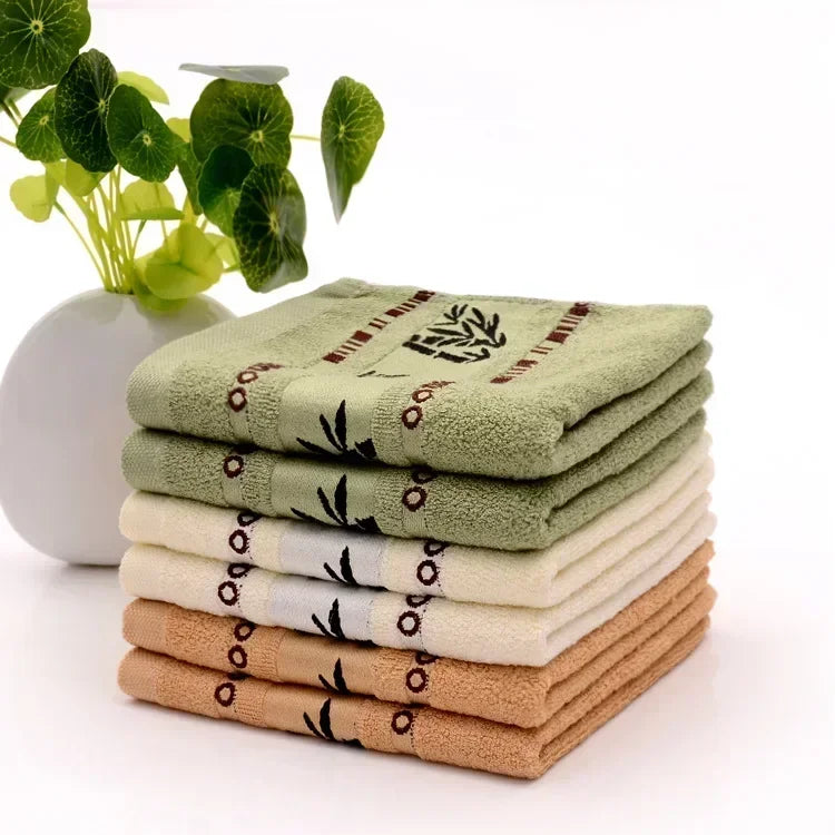 Single Piece Bamboo Fiber Towel, Thickened Quick Dry Absorbent Luxury Soft - Bath Towel