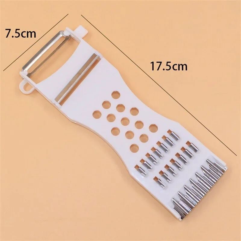Home Kitchen Multifunctional Four-In-One Vegetable Cutter Potato Shredder Radish Grater Cucumber Slicer Manual Peeler Kitchen
