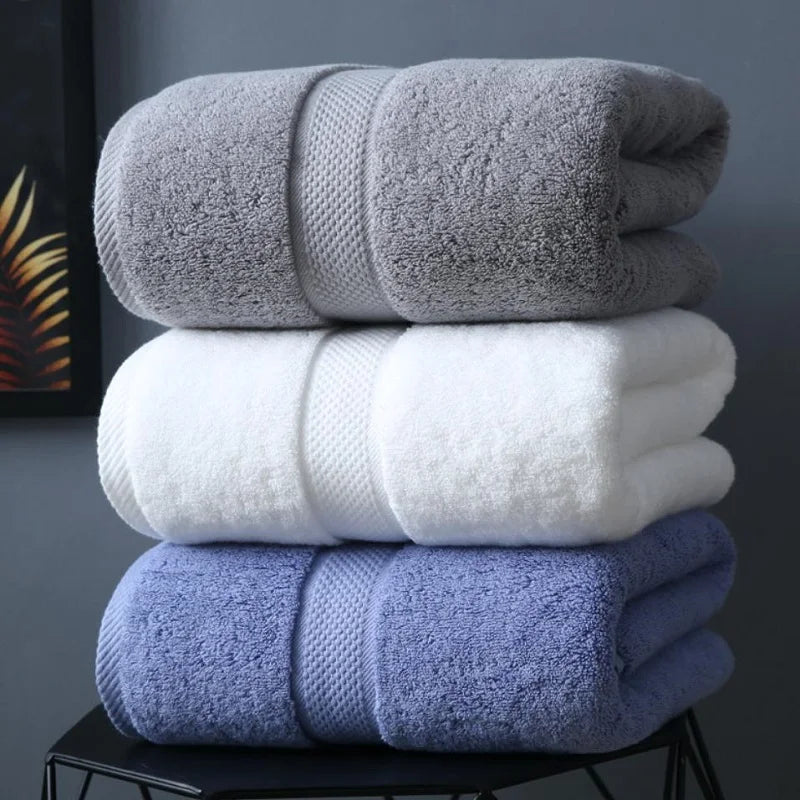 Large Cotton Bath Towel, Hotel Spa Style