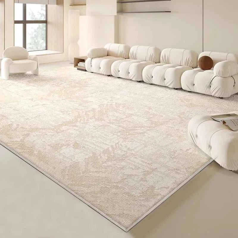 Cream Style Rugs for Bedroom Large Area Living Room Decoration Washable Carpet Thick Plush Lounge Floor Mat Home Fluffy Soft Rug