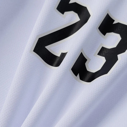 Summer CHILDREN'S Basketball Suit Boys and Girls Sports Vest Shorts Suit 23rd Handsome Boys and Students Vest Suit 2-piece.