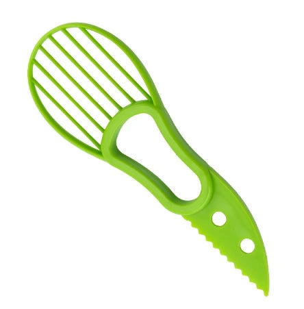 1PC 3 in 1 Avocado Slicer Shea Corer Butter Fruit Peeler Cutter Pulp Separator Plastic Knife Kitchen Vegetable Tools