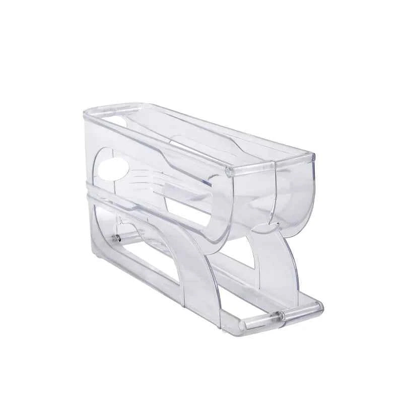 Automatic Roll-out Egg Storage Device Household Refrigerator Storage Box Egg Box Can Hold 30 Eggs High Quality Egg Rack Kitchen