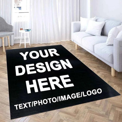Custom Rug with Logo Customized Door Mat Custom Carpet Personalized Area Rug for Bedroom Bathroom Entrance Decorative