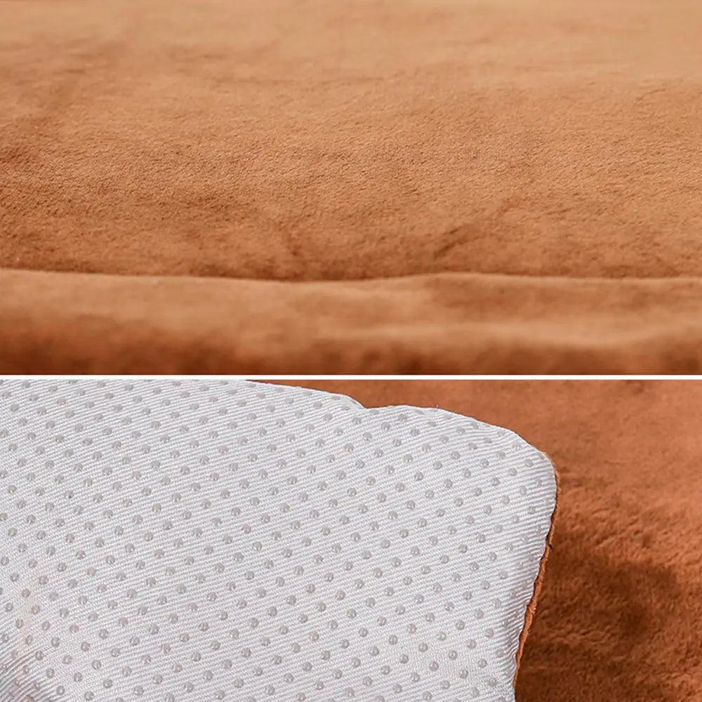 Self-Heating Pet Bed, Flannel, No Batteries Needed