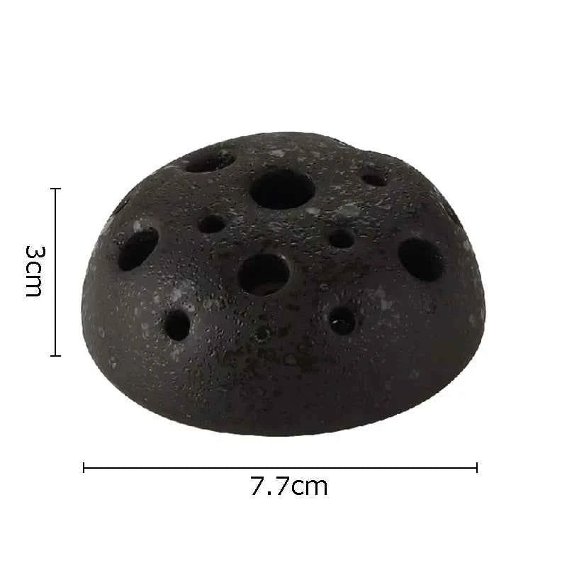 Simplicity Lotus Seedpod Ceramic Vase Artificial Flower Decorative Flowers Pots Desk Decoration Floral Arrangement Modern Decor