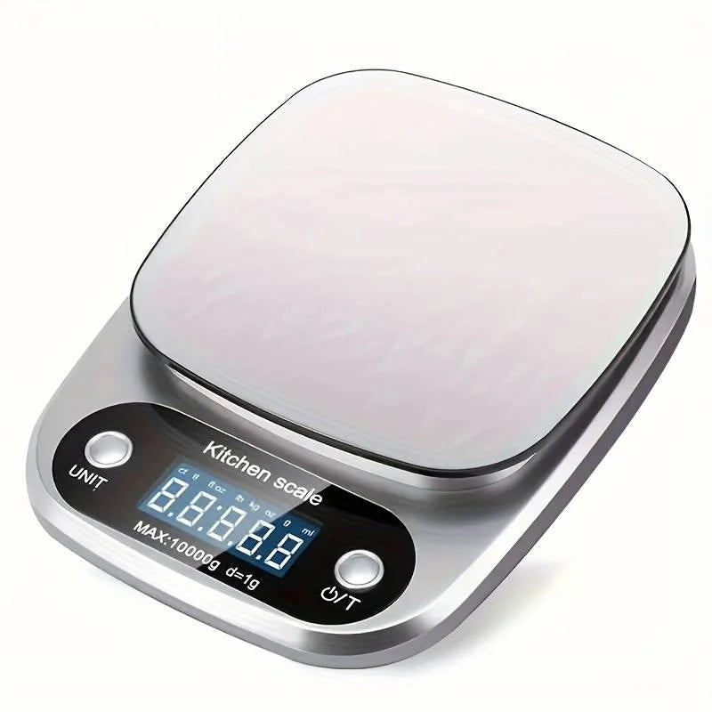 High Precision 10kg Digital Kitchen Scale with LCD Display for Food, Baking and Jewelry