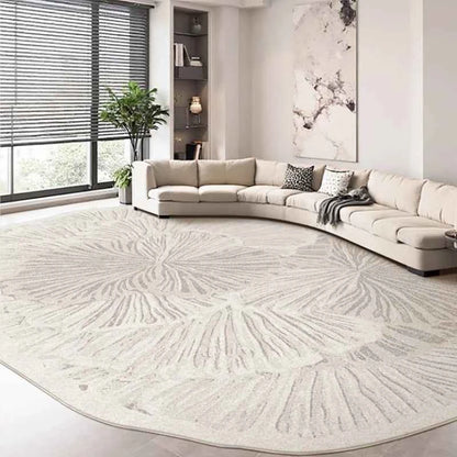 French Style Carpets for Living Room Light Luxury Bedroom Decor Carpet Art Fluffy Soft Irregular Shape Rug Home Thick Plush Mat