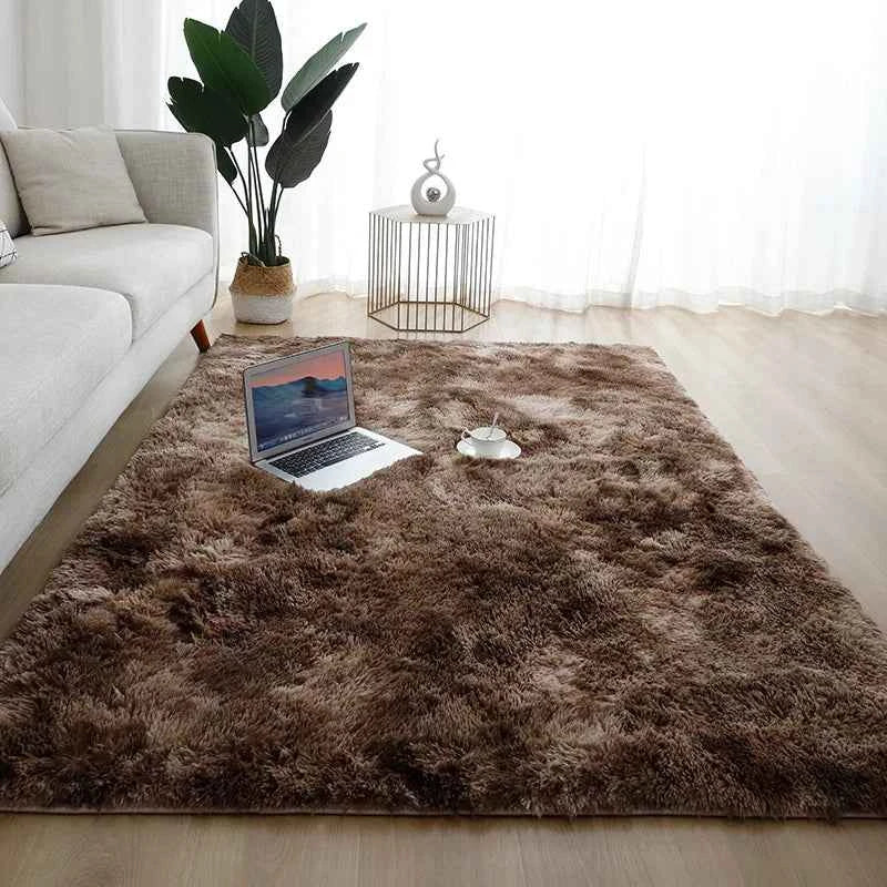 Machine Washable Upgrade Rugs for Bedroom, Grey, Fluffy Shaggy Soft Area Rug, Gray Non-Slip Indoor Floor Carpet for everywhere
