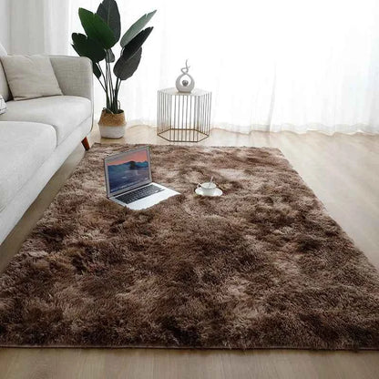 Machine Washable Upgrade Rugs for Bedroom, Grey, Fluffy Shaggy Soft Area Rug, Gray Non-Slip Indoor Floor Carpet for everywhere