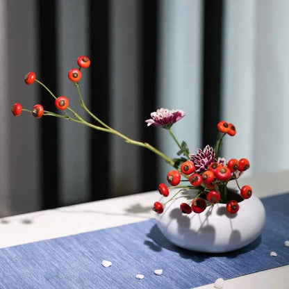 Modern Nordic Style Ceramic Vases Simple Plants Pot Flower Arrangement for Home Office Desktop Living Room Home Decor Balcony