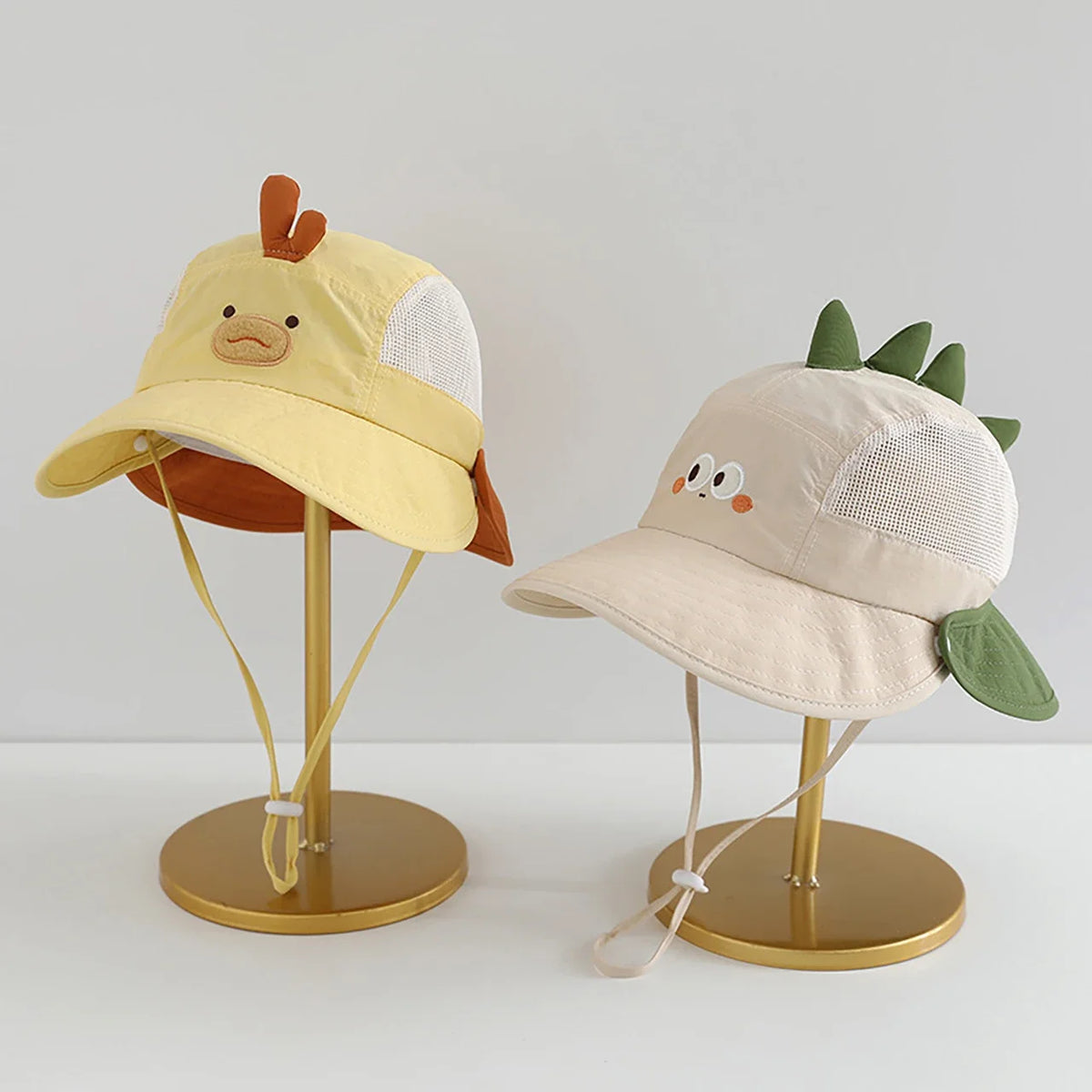 Bear & Rabbit Ears Baby Beach Sun Hat