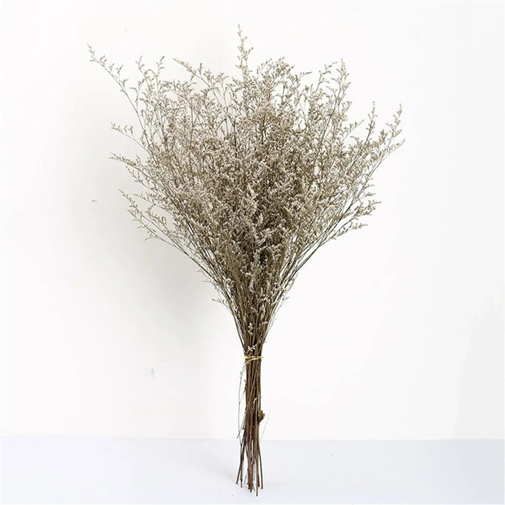 Lover Flower Bouquet,Natural Dried Flowers,Real Preserved Dancing Forever Flower,Grass Branch for Home Decoration,Wedding,Garden