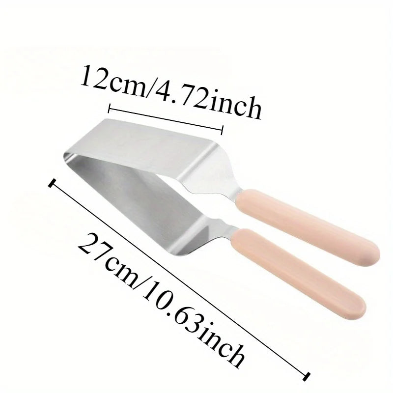 Triangular Stainless Steel Cake Slicer Dessert Shop Cutter Fudge Dessert Slicing Processing Easy To Clean Birthday Kitchen Tools