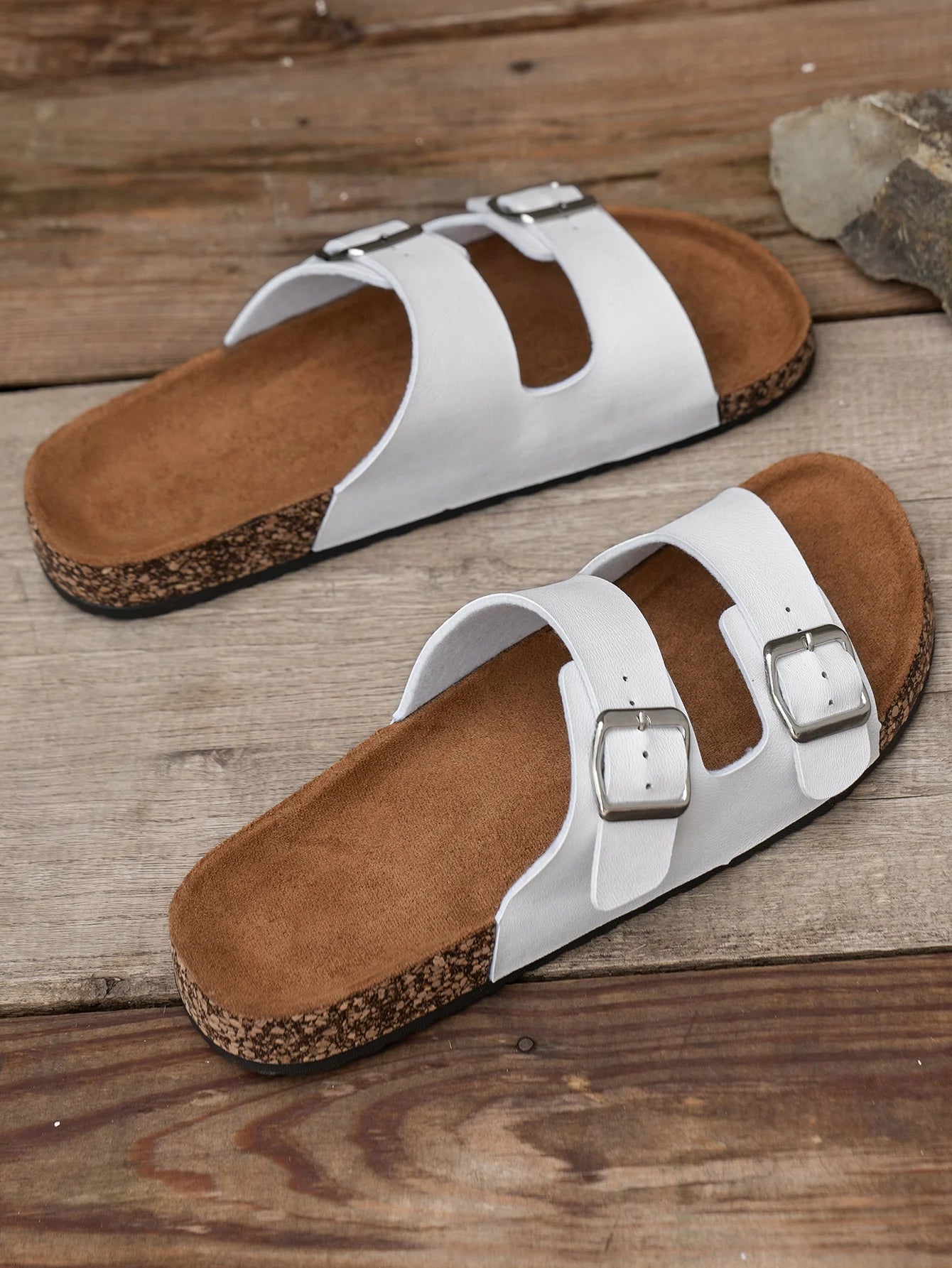Men's Fashionable Slippers, Thick-Soled, Wear-Resistant, Waterproof, Non-Slip, Lightweight, Comfortable, Casual Sandals